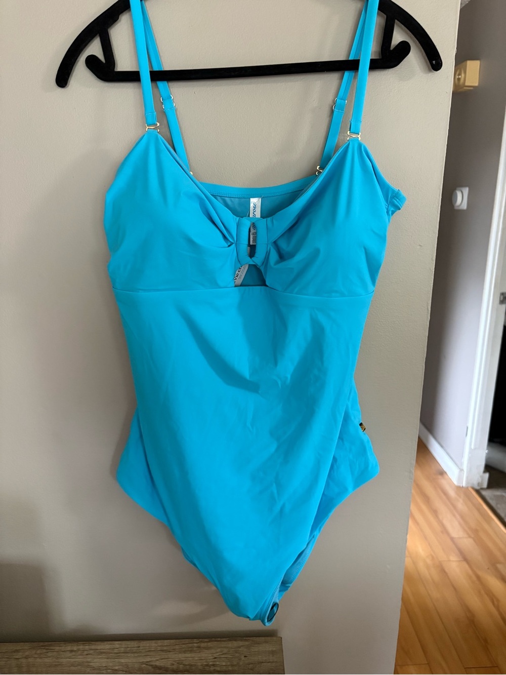 Blue One-Piece Swimsuit